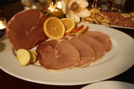 Cooked Country Ham Dinner